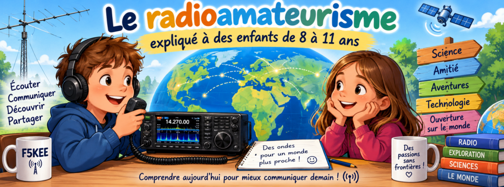Le radioamateurisme expliqué aux enfants