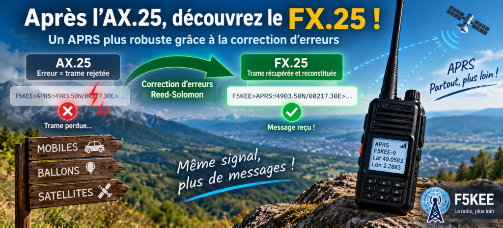 Après l’AX.25, place au FX.25 !