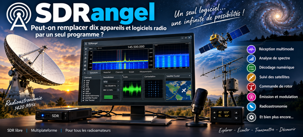 SDRangel : un univers radio connecté