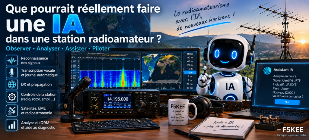 L’IA au cœur de la station radioamateur