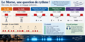 Le Morse, une question de rythme !