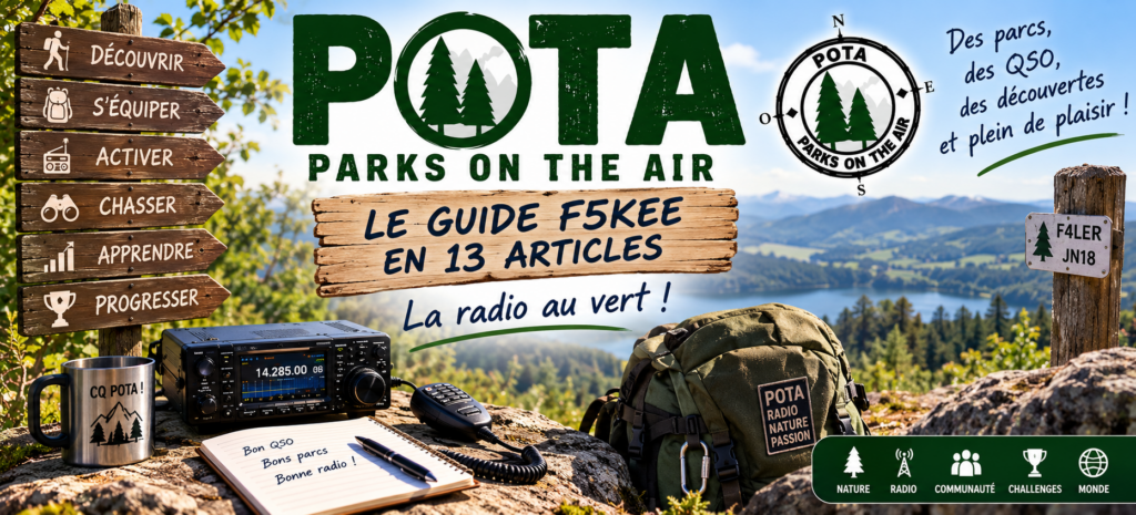 POTA : La radio au vert !