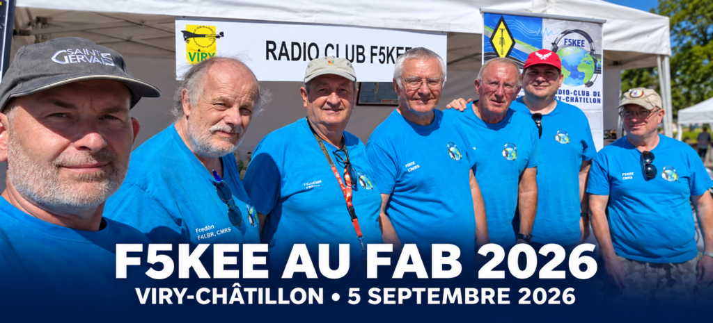 F5KEE au FAB 2026 à Viry-Châtillon