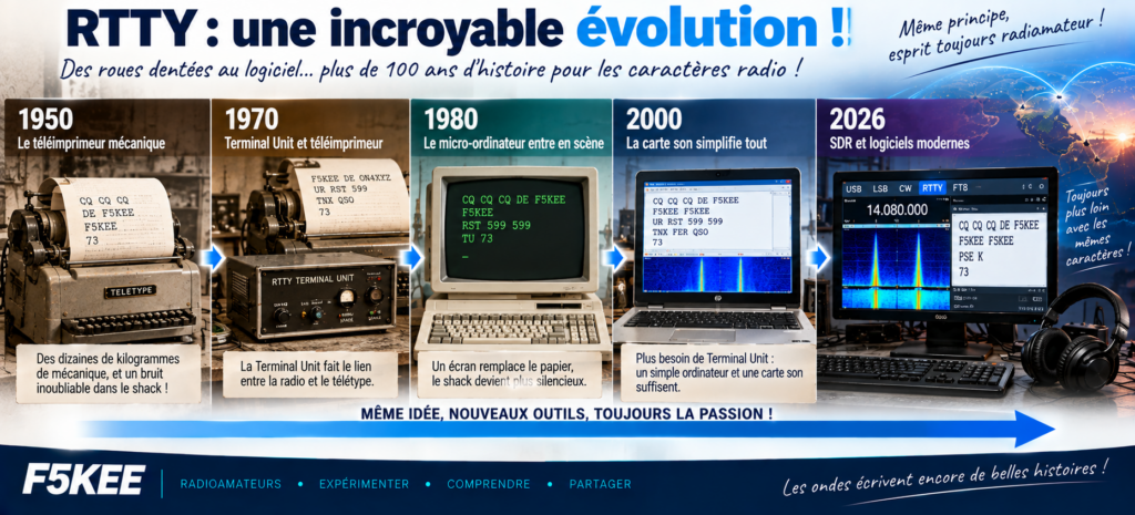 RTTY : une incroyable évolution !