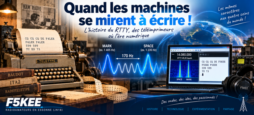 Quand les machines écrivaient en RTTY