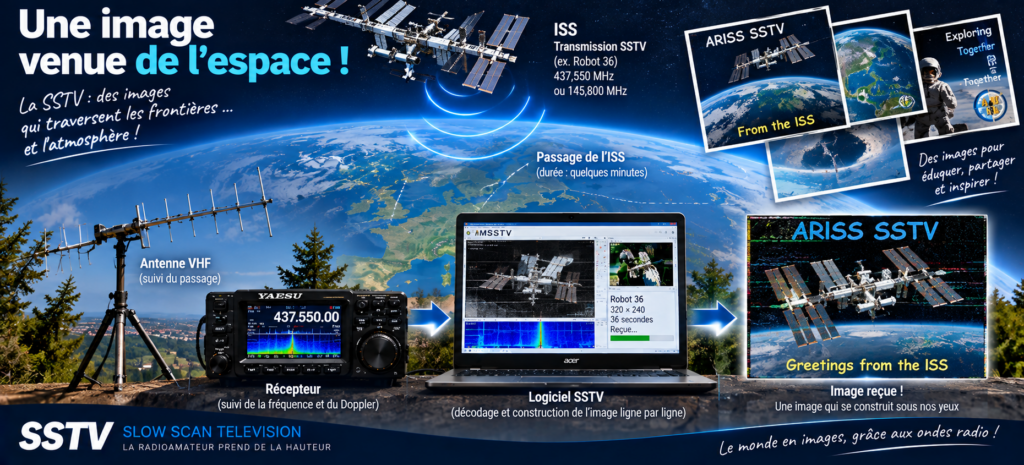 Réception SSTV depuis l’ISS
