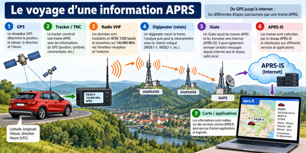 Comment fonctionne APRS