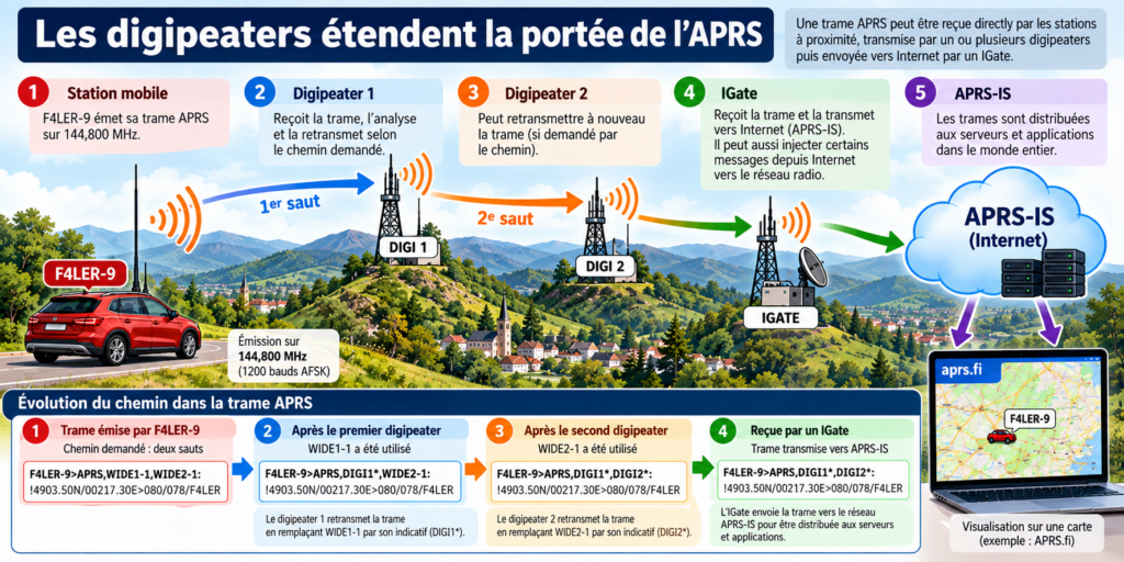 Comment fonctionne APRS