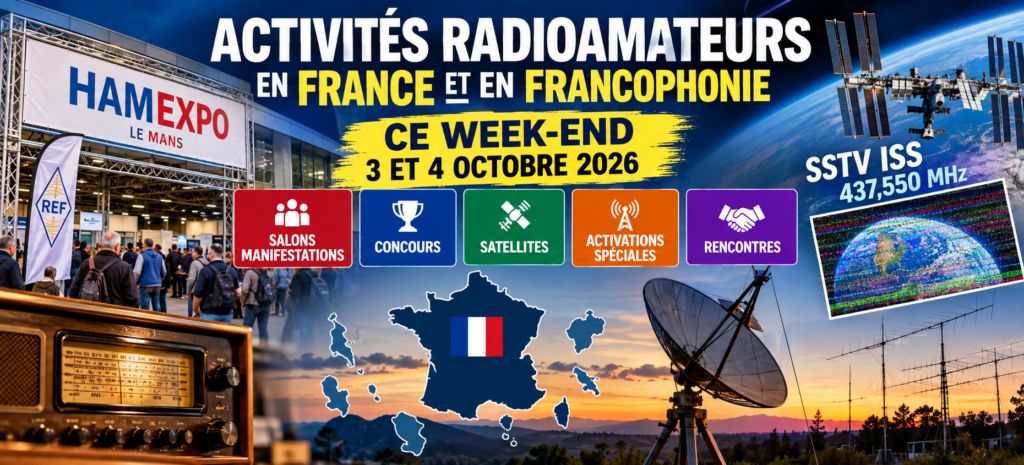 Activités radioamateurs en francophonie