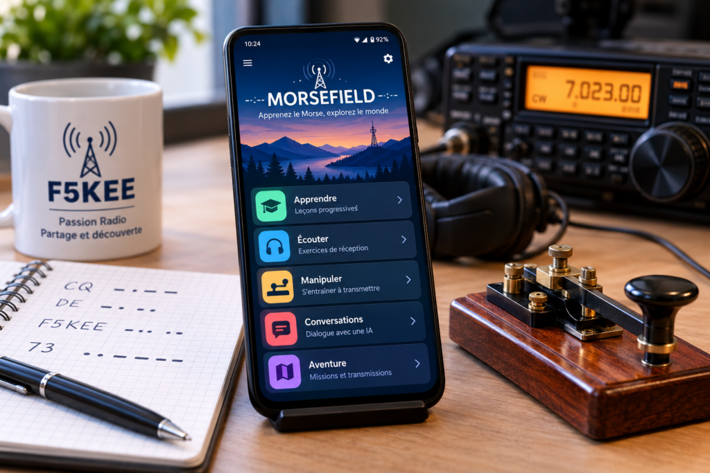 Apprendre le Morse avec F5KEE