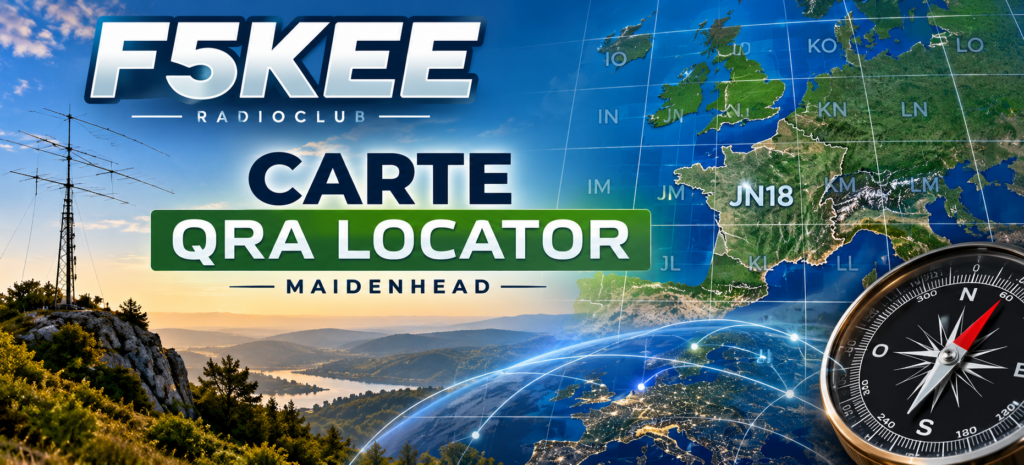 Carte QRA Locator F5KEE
