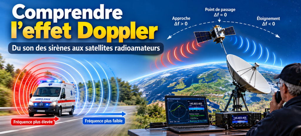 Comprendre l’effet Doppler radioamateur