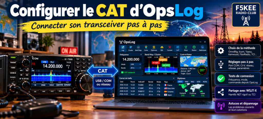 Configurer le CAT d’OpsLog pas à pas