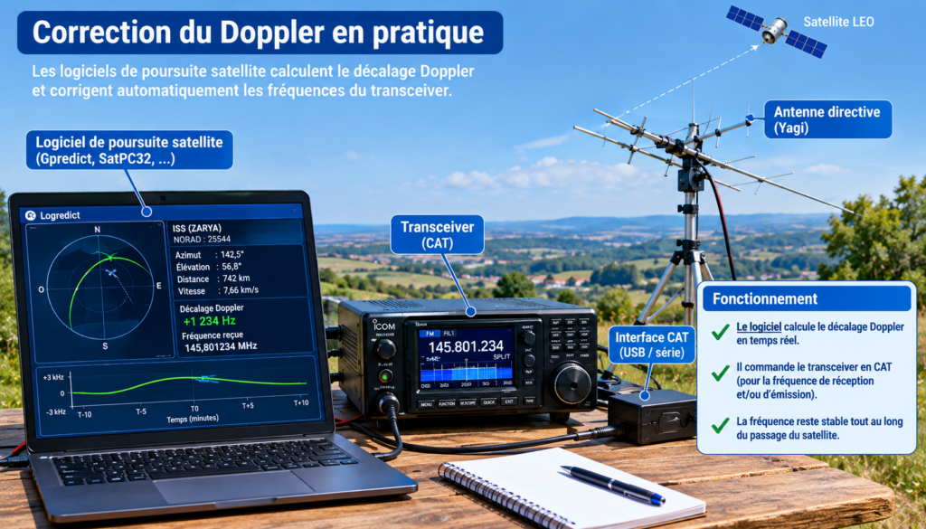 Correction Doppler en pratique