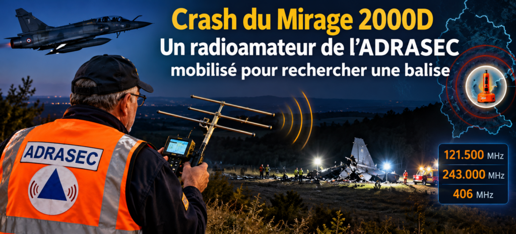 Crash du Mirage 2000D _ recherche radio
