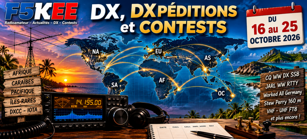DX et expéditions radio autour du monde