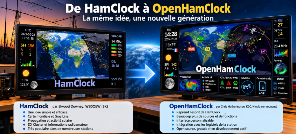 De HamClock à OpenHamClock