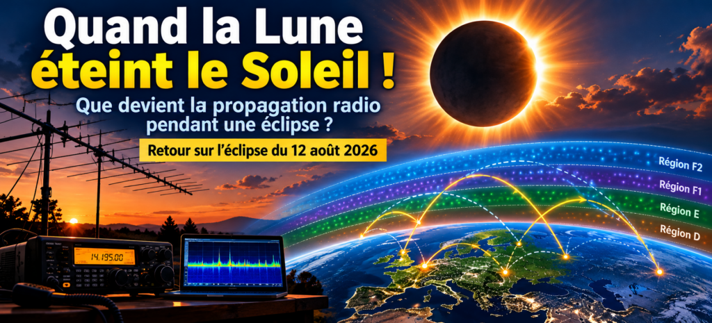 Éclipse solaire et propagation radio еиз
