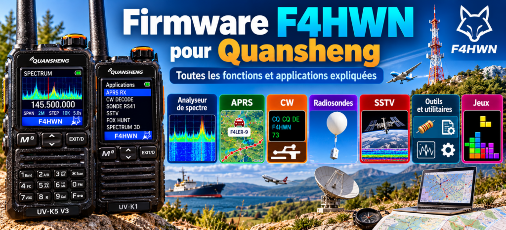 Firmware F4HWN pour Quansheng