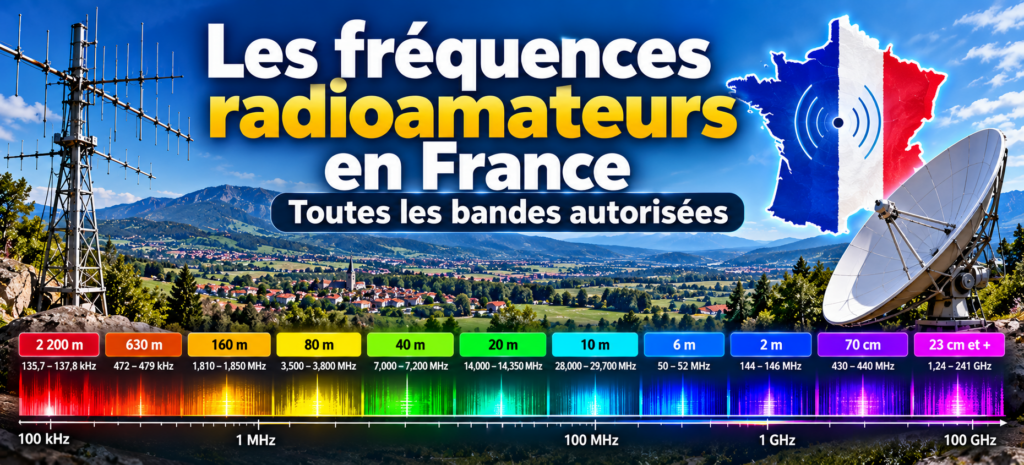 Fréquences radioamateurs en France