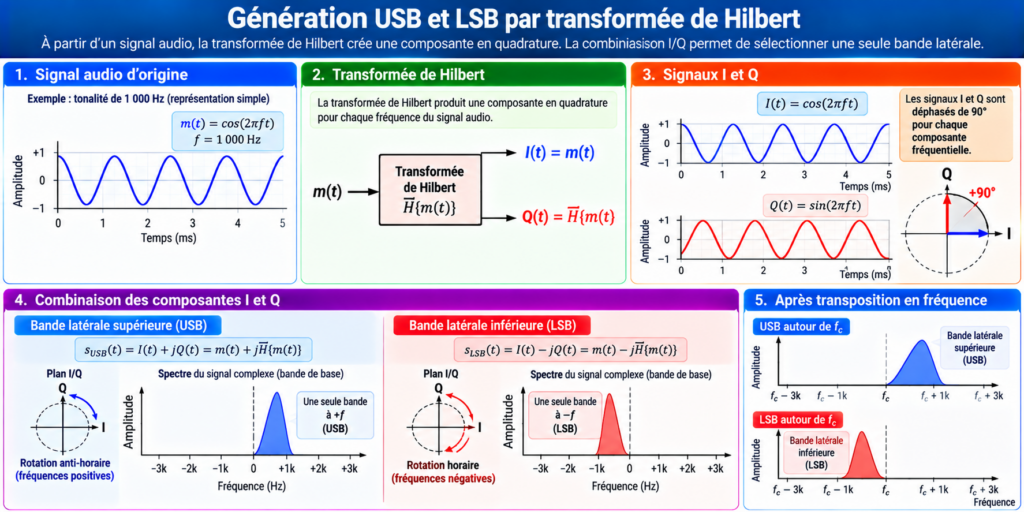 Génération USB et LSB par Hilbert