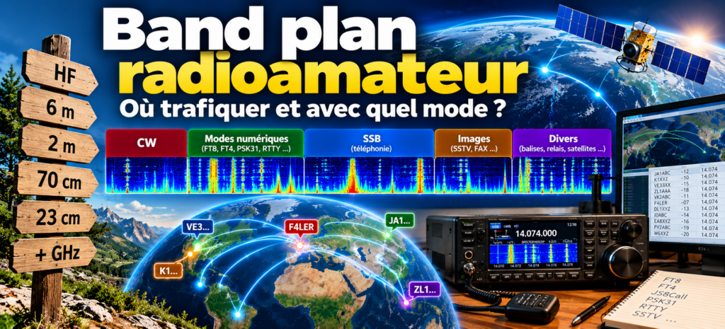 Guide radioamateur _ bandes et modes