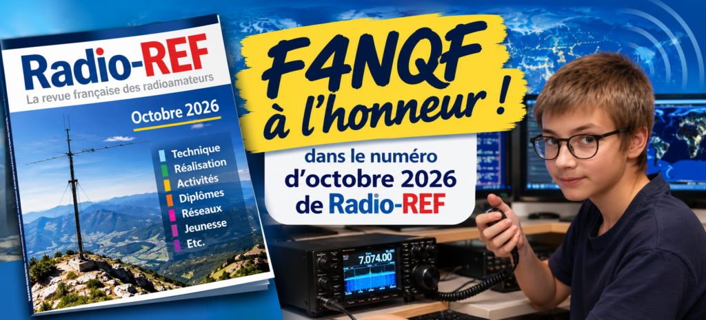 Guillaume, F4NQF à l’honneur !