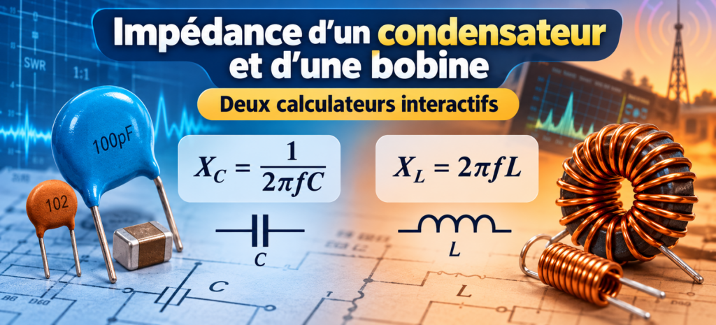 Impédance des condensateurs et bobines
