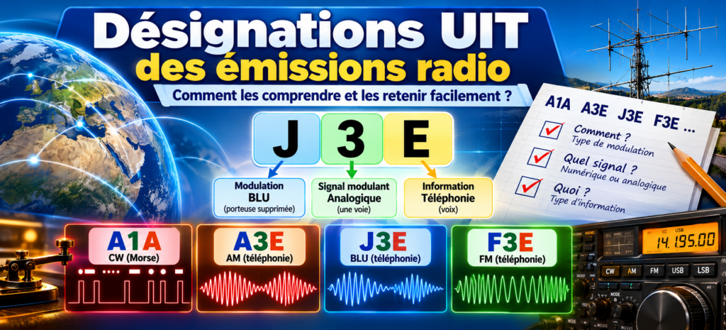 Infographie colorée sur les émissions radio
