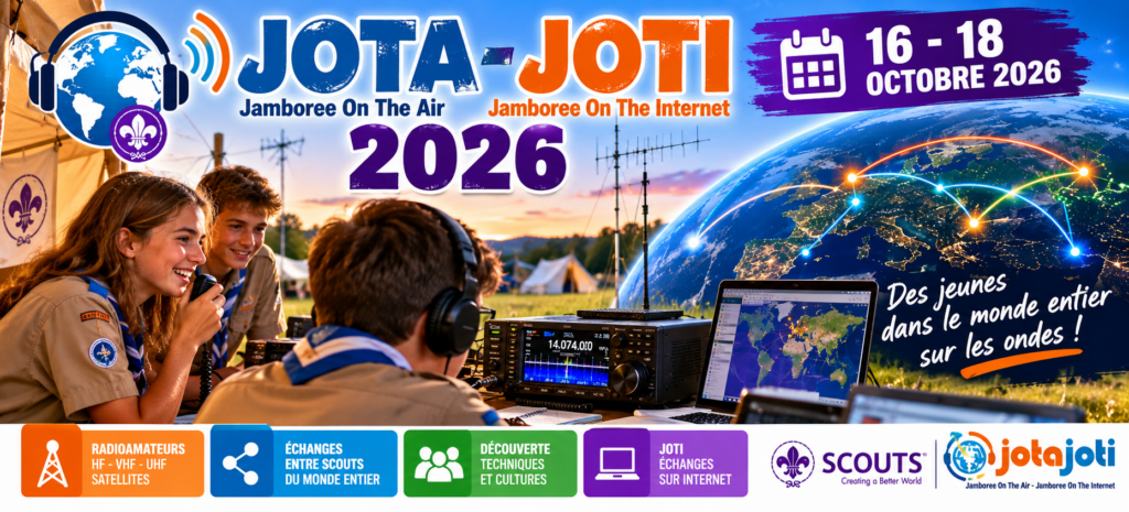JOTA-JOTI 2026 _ Scouts connectés au monde
