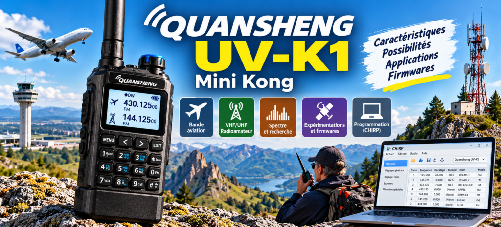 Le Quansheng UV-K1 en pleine nature