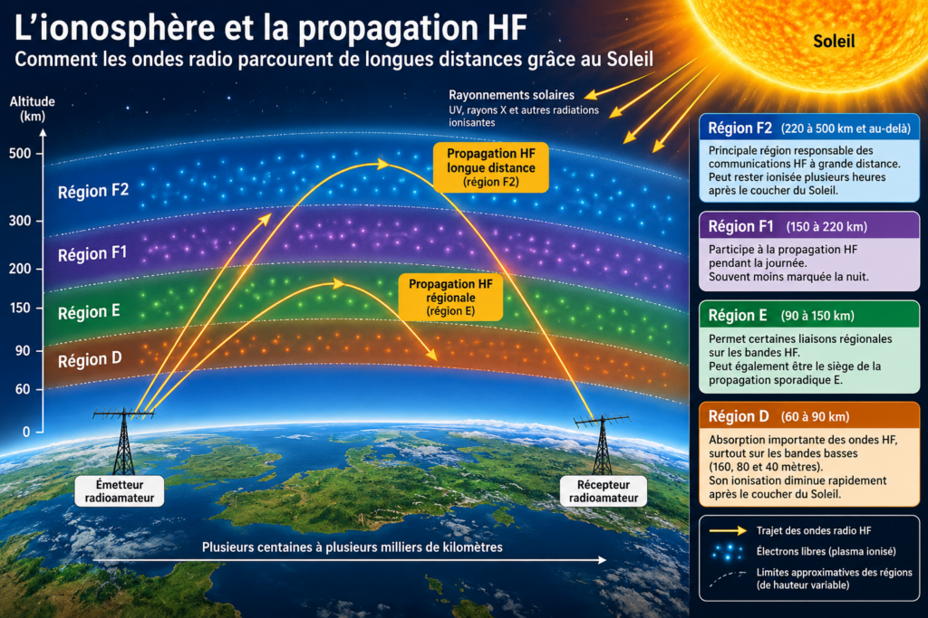 L’ionosphère et la propagation HF