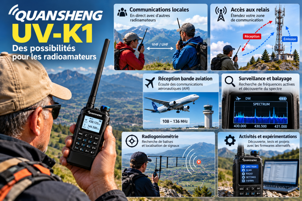 Quansheng UV-K1 _ aventures radioamateurs en plein air