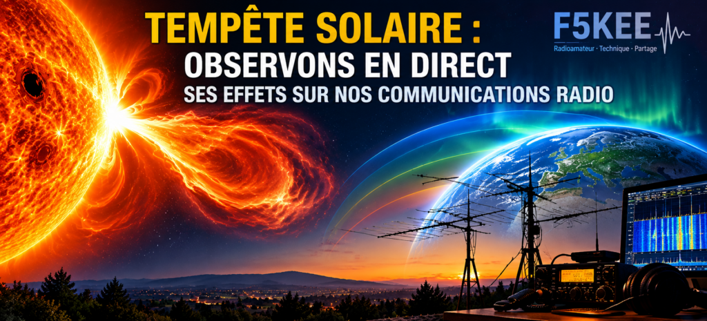 Tempête solaire et communications radio