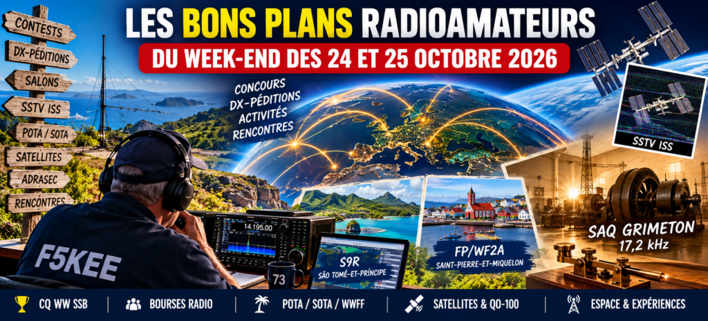 Week-end radioamateur mondial 2026