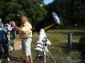 Télescope; Diriger; Soleil;